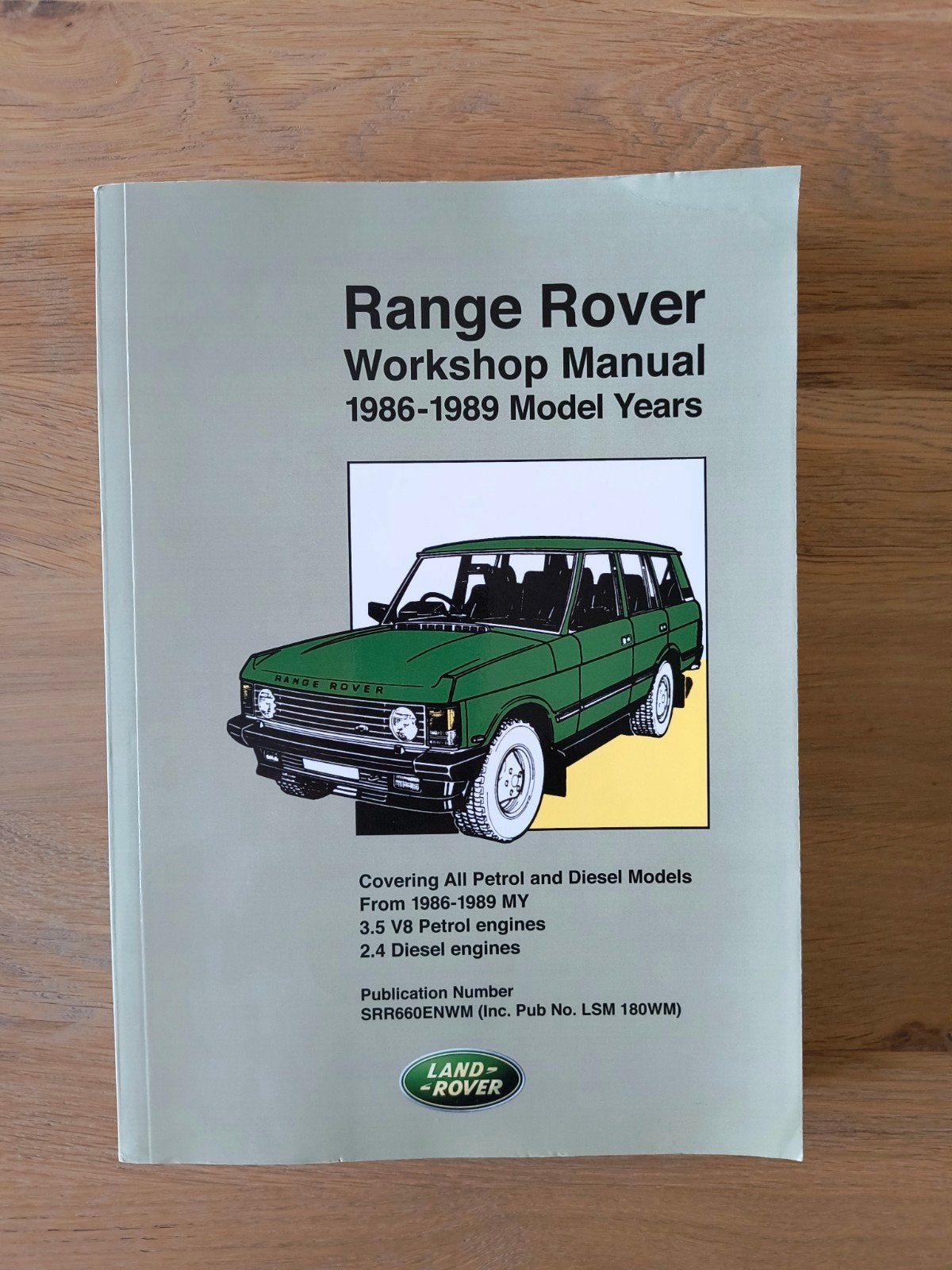 Range Rover Werkplaatshandboek 1986-1989, Ophalen of Verzenden