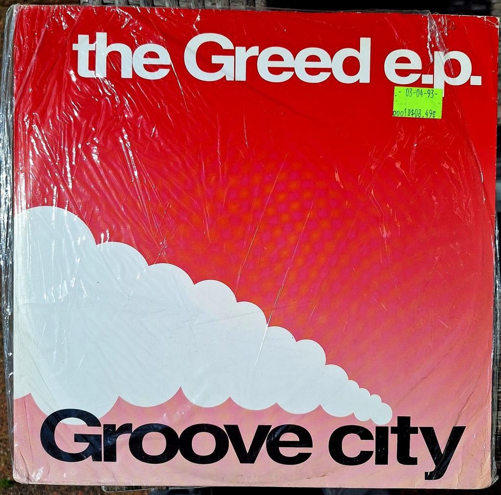 Groove City - The Greed e.p. sealed, Cd's en Dvd's, Vinyl | Dance en House, Ophalen of Verzenden, Gebruikt, 12 inch, Trip Hop of Breakbeat