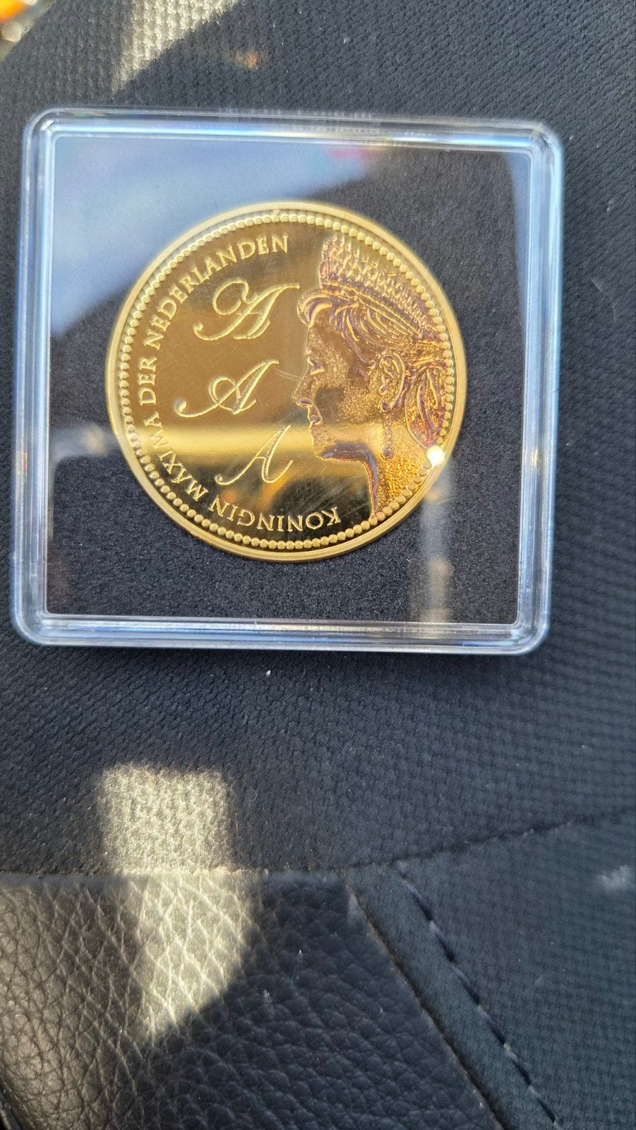 te koop  mooie munt, Ophalen of Verzenden, Goud