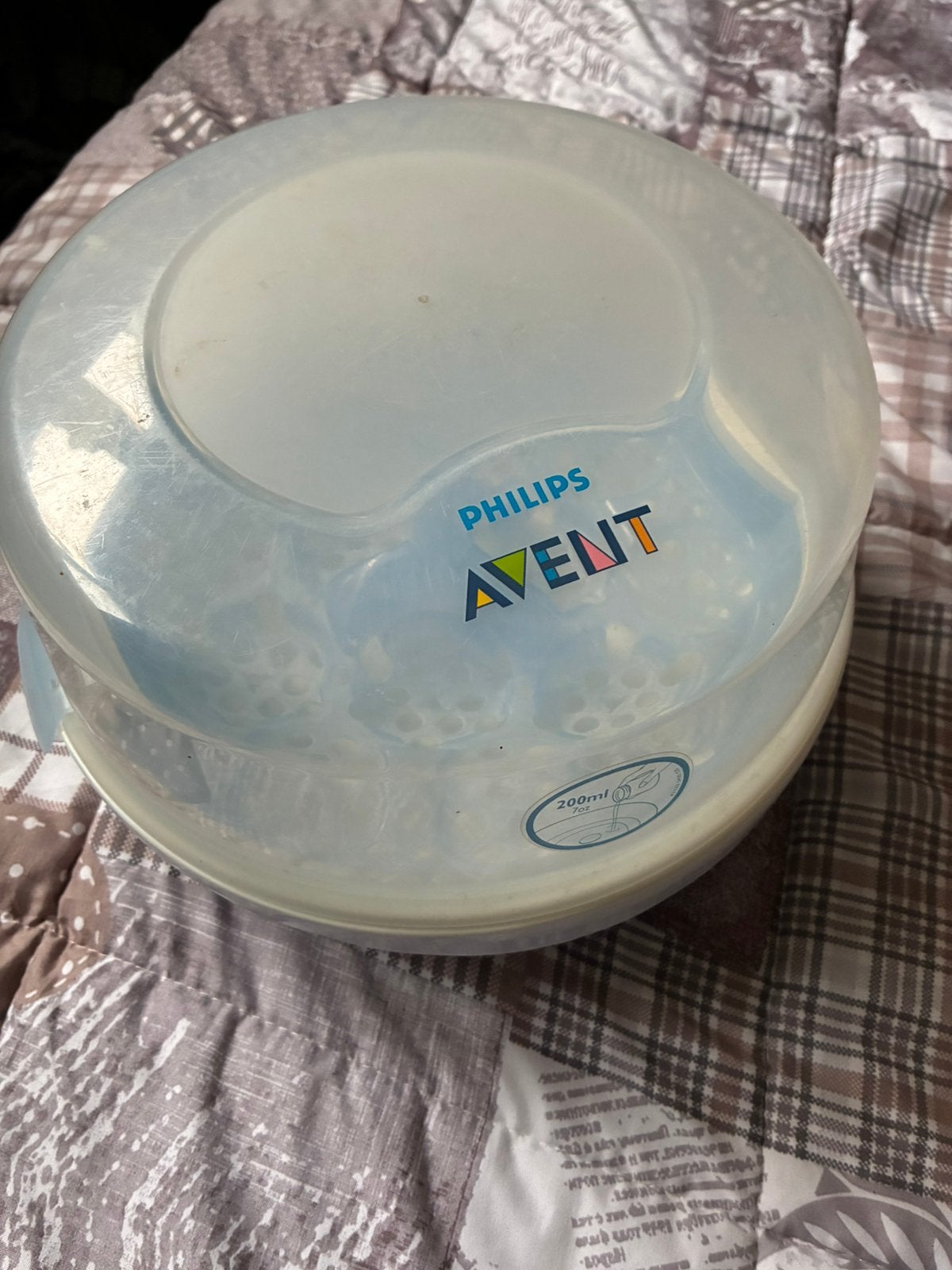 Philips avent flessen sterilisator voor magnetron, Kinderen en Baby's, Ophalen of Verzenden, Gebruikt, Sterilisator, Philips Avent