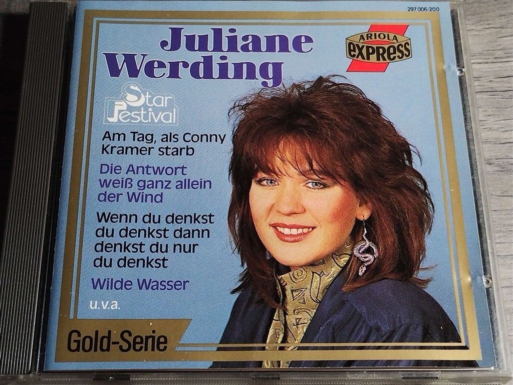 Juliane Werding - Star Festival, Cd's en Dvd's, Cd's | Schlagers, Ophalen of Verzenden, Zo goed als nieuw