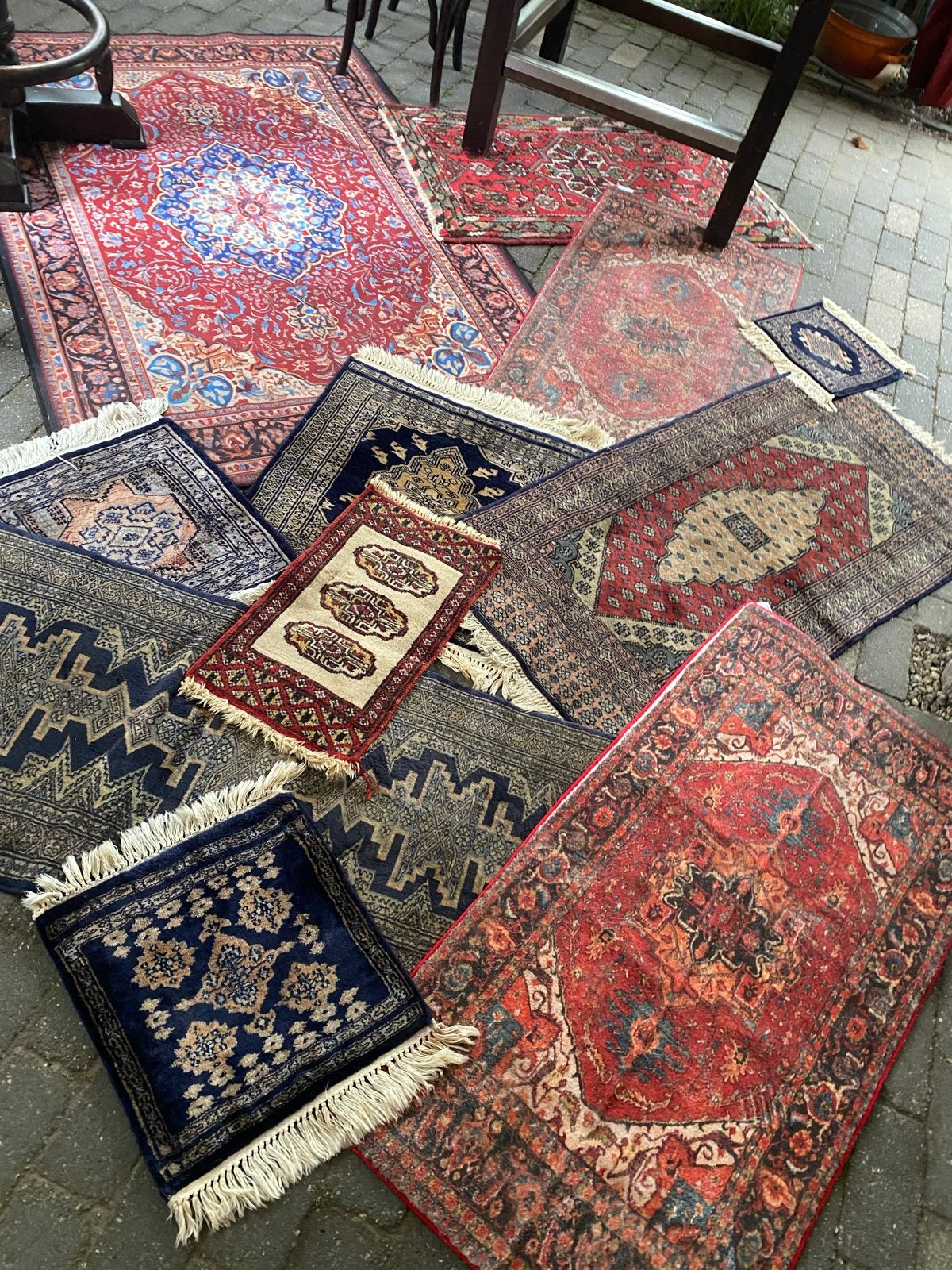 Diverse Perzische tapijten  damen 50,-, Ophalen, Minder dan 50 cm, Gebruikt, 200 cm of meer
