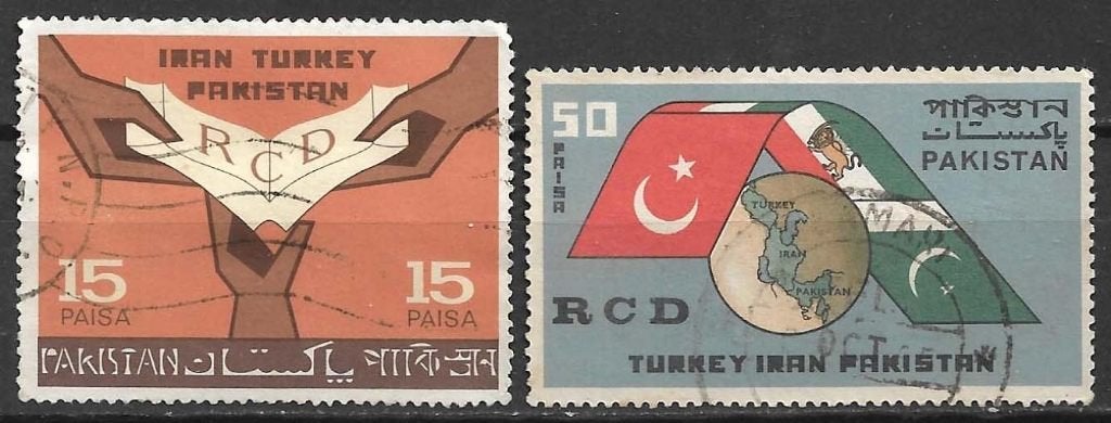 Pakistan 1965 1jr regionale samenwerking, Verzenden, Gestempeld, Zuid-Azië