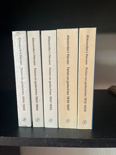 Boeken Alexander Herzen, 'Feiten en gedachten', Boeken, Ophalen of Verzenden, Zo goed als nieuw, Geschiedenis en Politiek