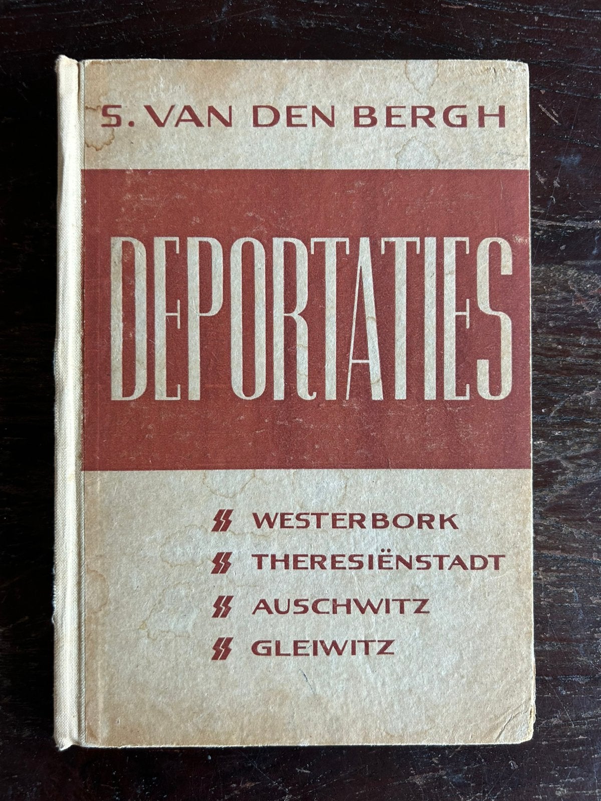 S. van den Bergh - Deportaties - 1946, Ophalen of Verzenden, Zo goed als nieuw