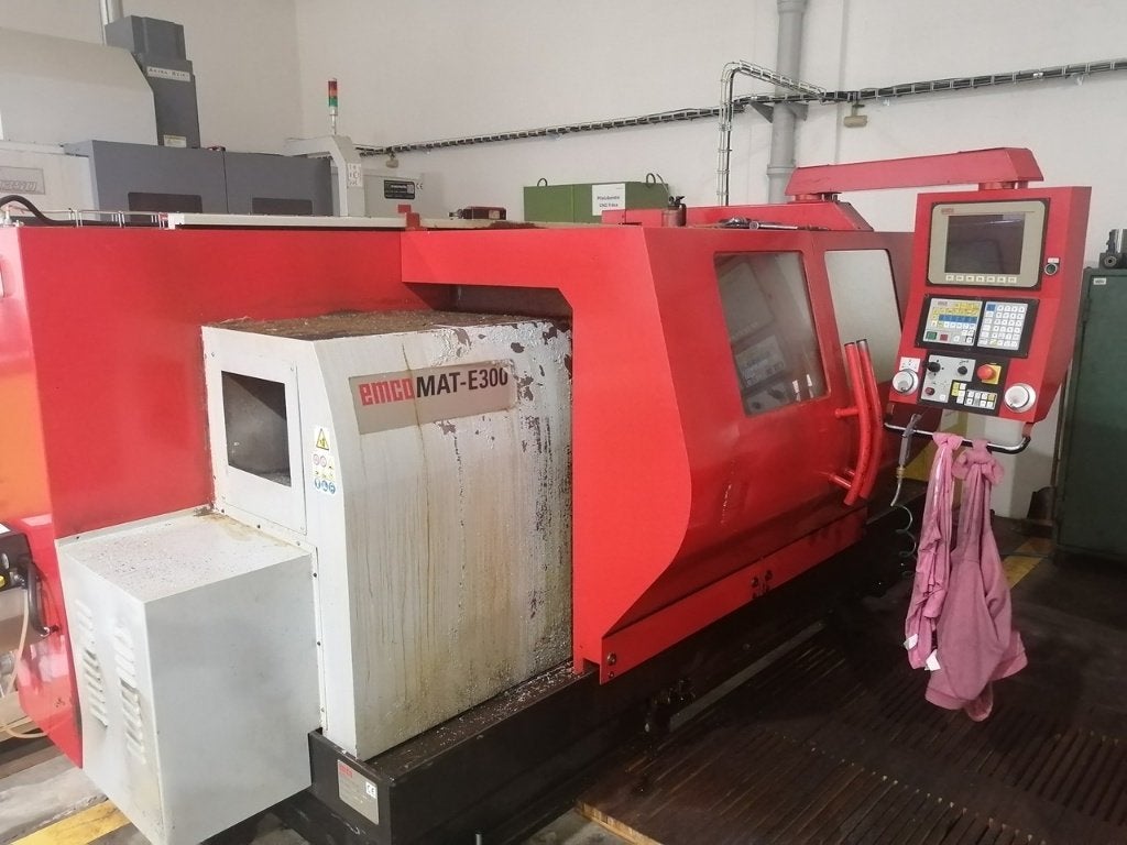 CNC lathe EMCO EMCOMAT-E300, Ophalen of Verzenden, Gebruikt, Metaal, Machine