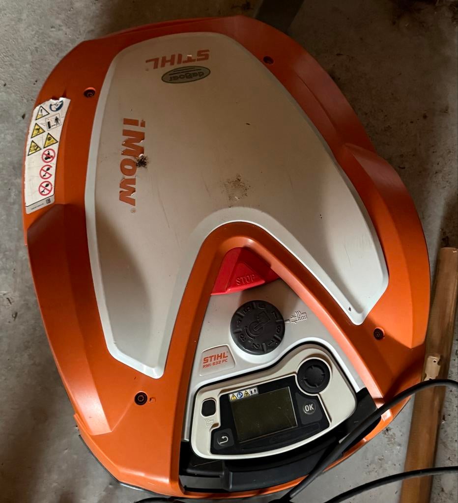 Stihl iMow RMI 632 PC Robotmaaier (accu vervangen), Tuin en Terras, Robotmaaiers, Ophalen, Gebruikt, Meer dan 25 cm, Bestuurbaar via app