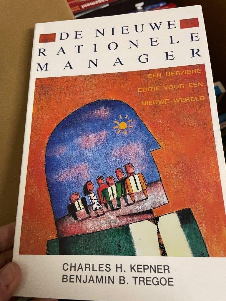 De nieuwe rationele manager, Ophalen of Verzenden, Zo goed als nieuw, Management