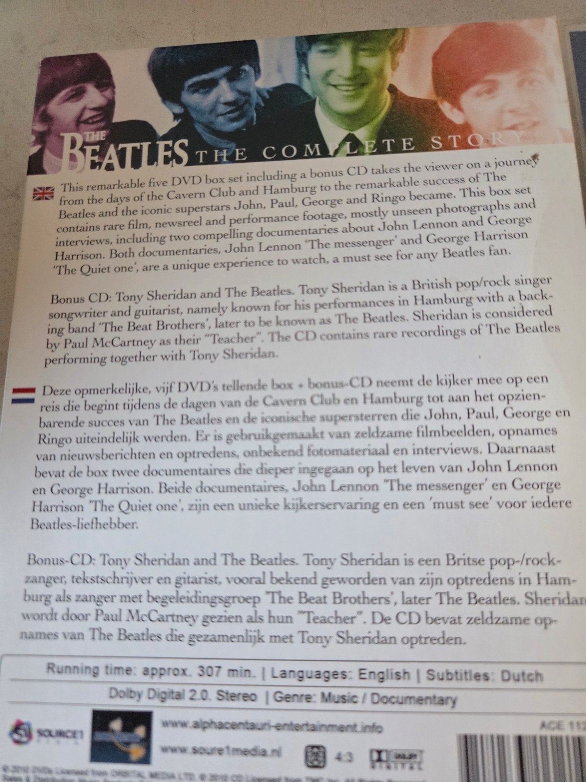 The Beatles - The Complete Story + Yellow Submarine, Alle leeftijden, Ophalen of Verzenden, Zo goed als nieuw