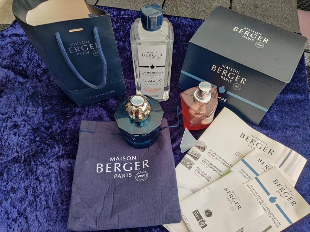 Maison Berger Paris Lampe Berger Starck & Parfum, Ophalen of Verzenden, Zo goed als nieuw, Modern, Designer, Luxe
