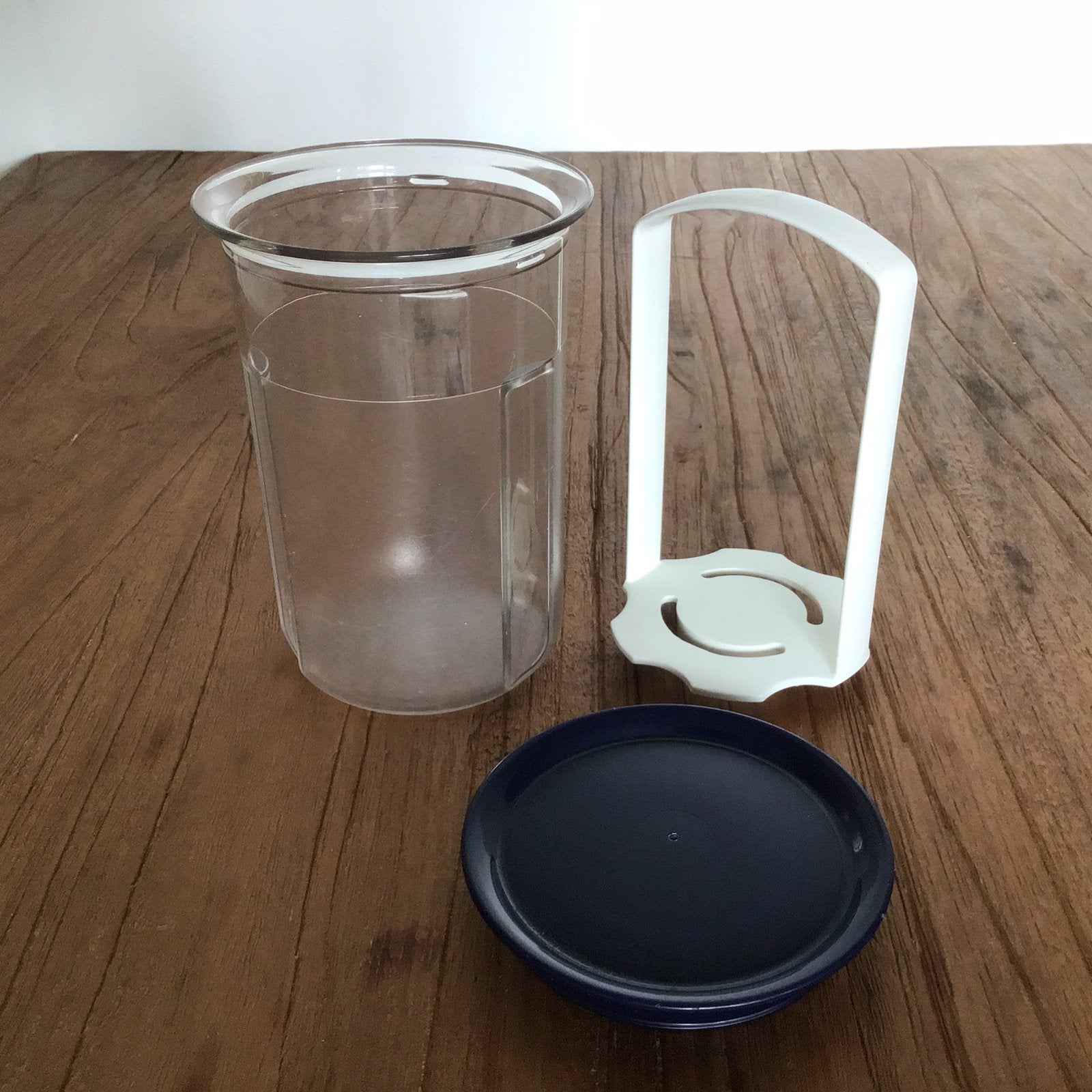 Tupperware Exclusieve Zuurpot blauw - klein, Ophalen of Verzenden, Blauw, Zuurpot, BPA-vrij