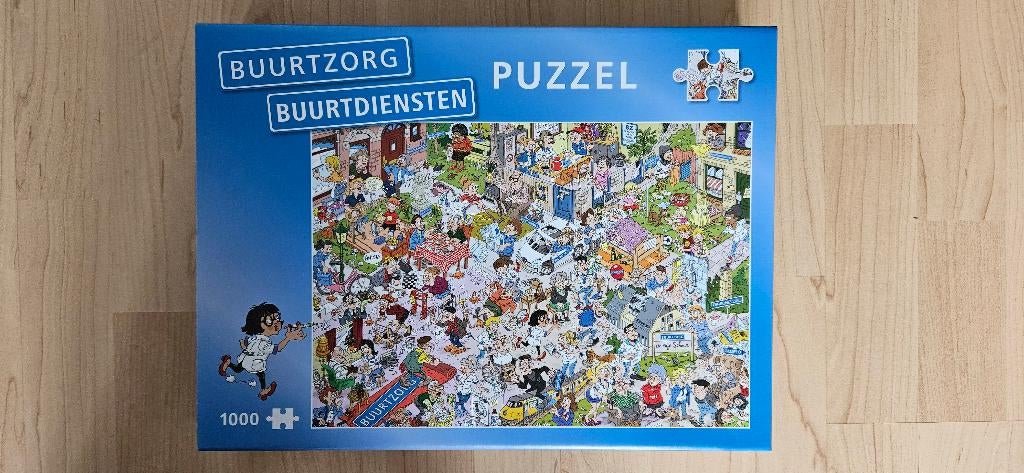 Legpuzzel van Buurtzorg, 1000 stukjes, Ophalen of Verzenden, 500 t/m 1500 stukjes, Nieuw, Legpuzzel