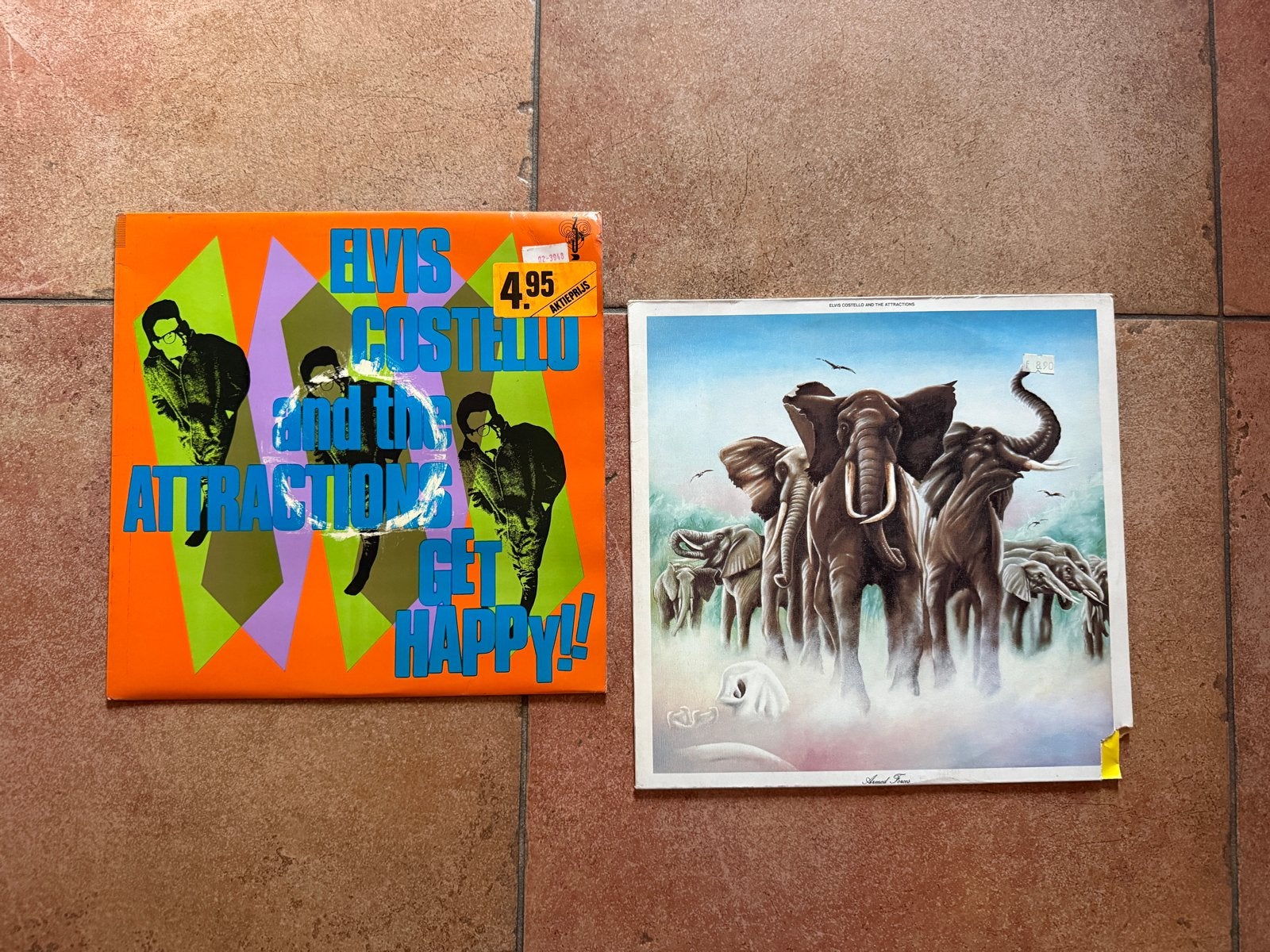 Elvis Costello & The Attractions - Get Happy! LP (Pop, Rock), LP, Gebruikt, Pop, Ophalen of Verzenden