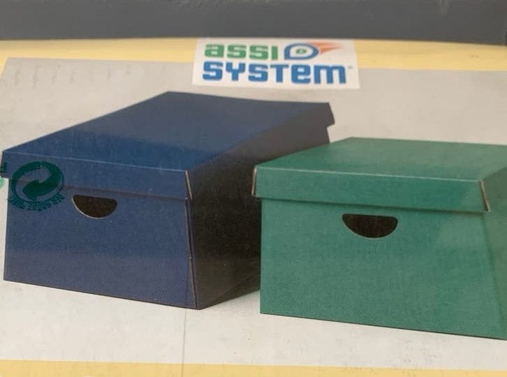 NIEUW! 💙 Vier Bewaarboxen / Opbergdozen ~ Blauw, Ophalen, Zo goed als nieuw