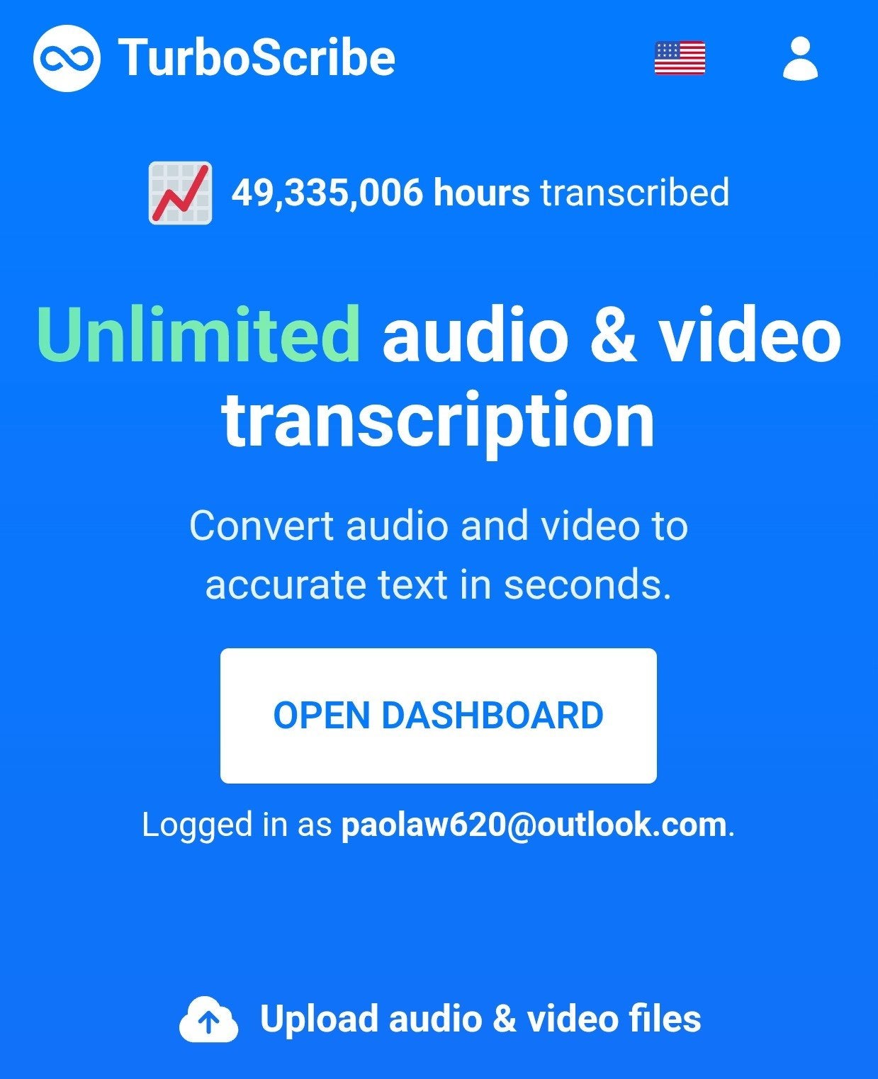 Turboscribe, Eén persoon, Cadeaubon
