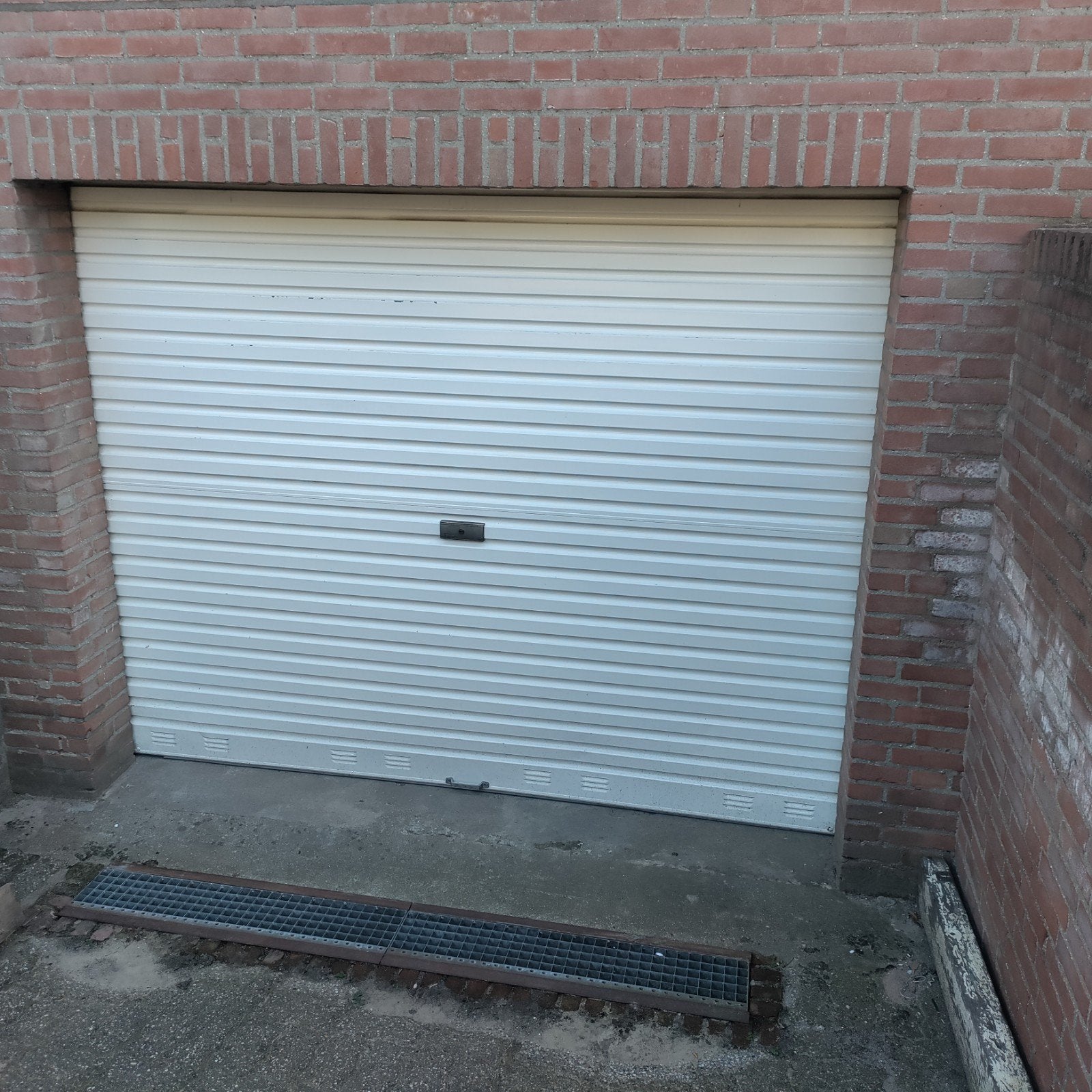 Garagedeur, stalen roldeur. 250cm x 201cm, Ophalen, Gebruikt, 120 cm of meer, Garagedeur