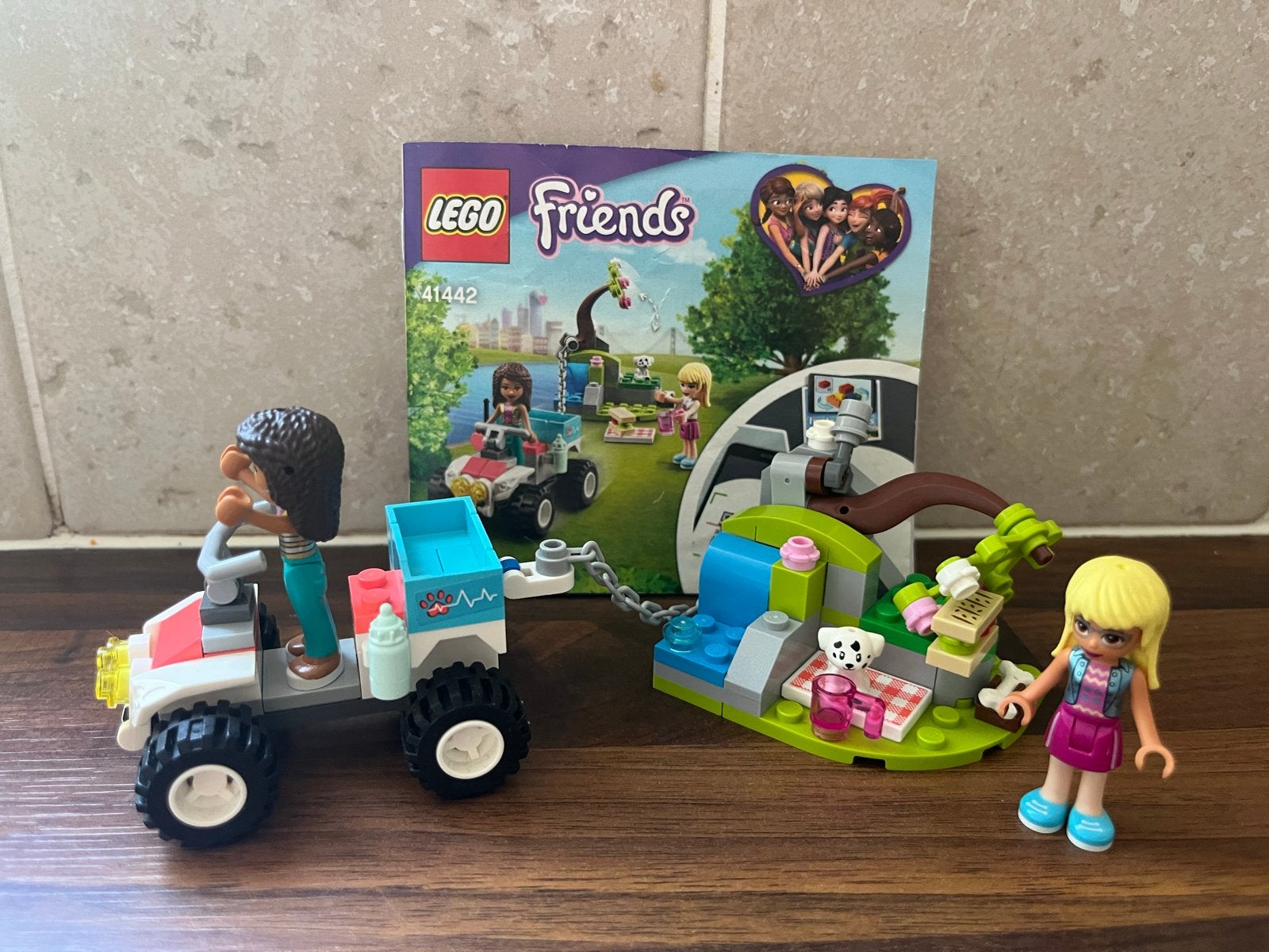 Lego Friends 41442 Dierenkliniek reddingsbrigade, Gebruikt, Lego, Friends, Ophalen of Verzenden