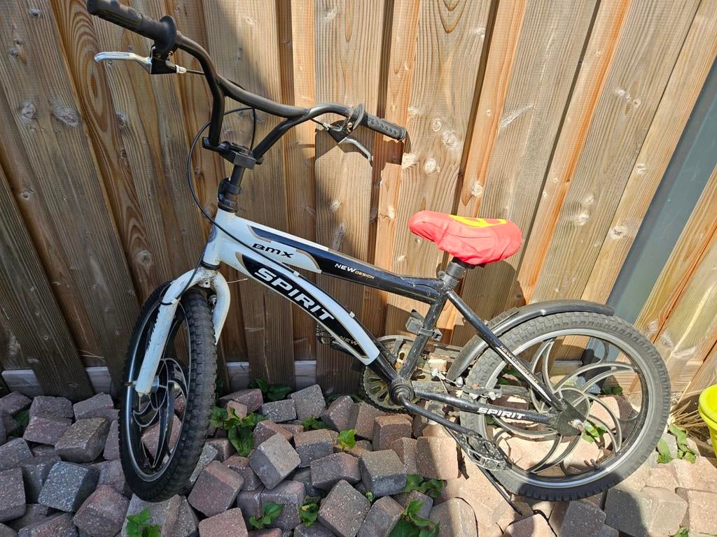 Kinderfiets BMX gebruikt, Fietsen en Brommers, Fietsen | Crossfietsen en BMX, Ophalen of Verzenden, Gebruikt, Staal