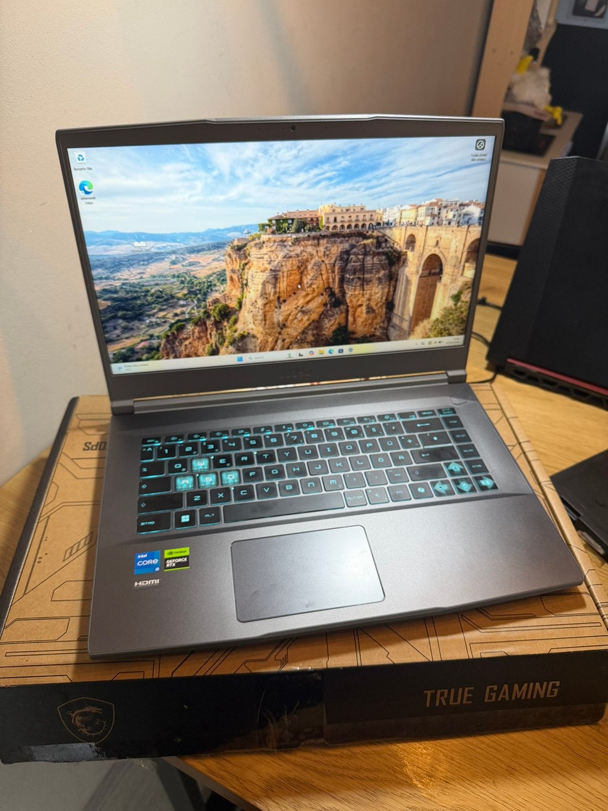 Msi gaming laptop| i5-12450H. RTX3050. 16G. 512GB, Ophalen, Met videokaart, Zo goed als nieuw, Gaming