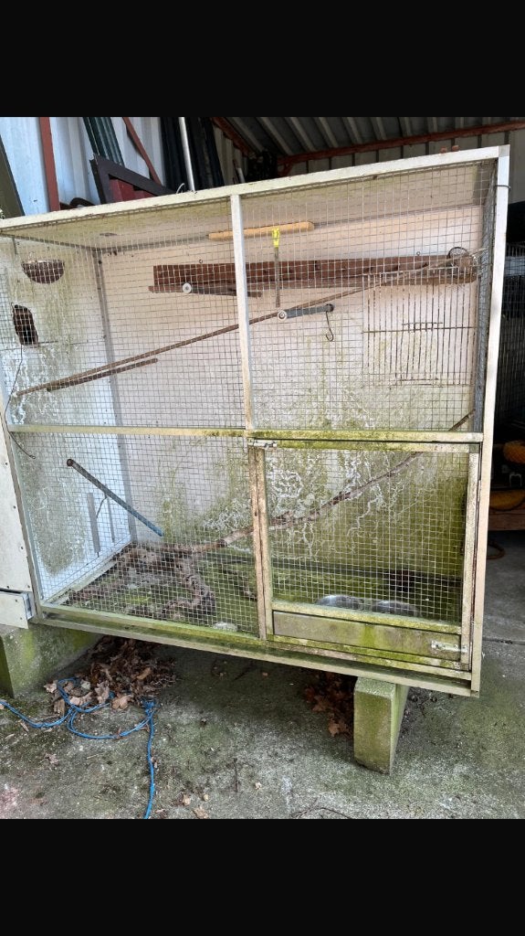 Vogelkooi, Dieren en Toebehoren, Ophalen, Gebruikt, Aluminium, Vogelkooi