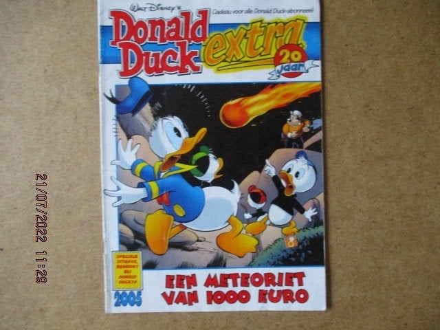 adv6794 donald duck extra 20 jaar, Boeken, Eén stripboek, Ophalen, Gelezen