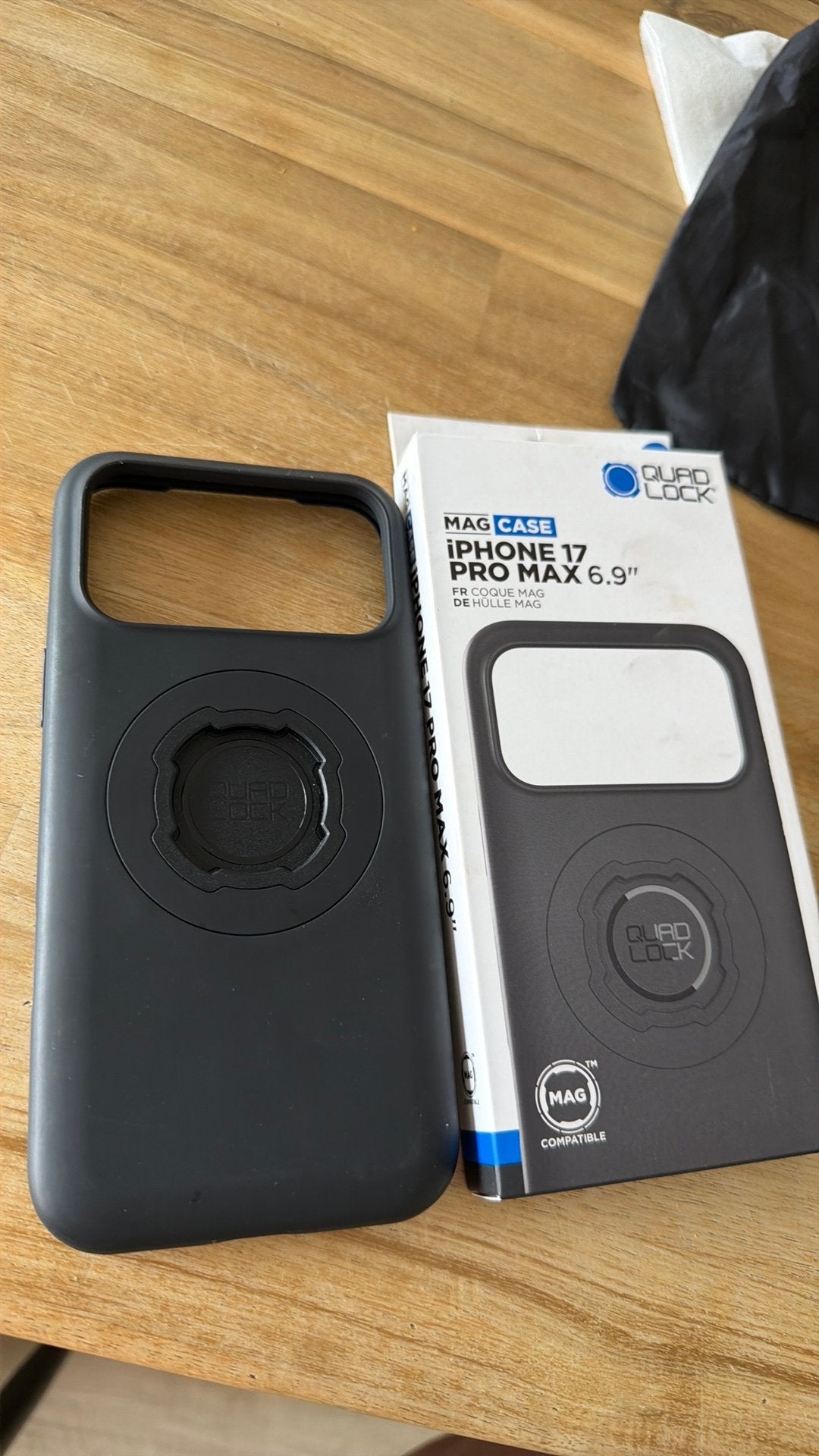 Quad lock iphone 17 pro max, Ophalen of Verzenden, Nieuw