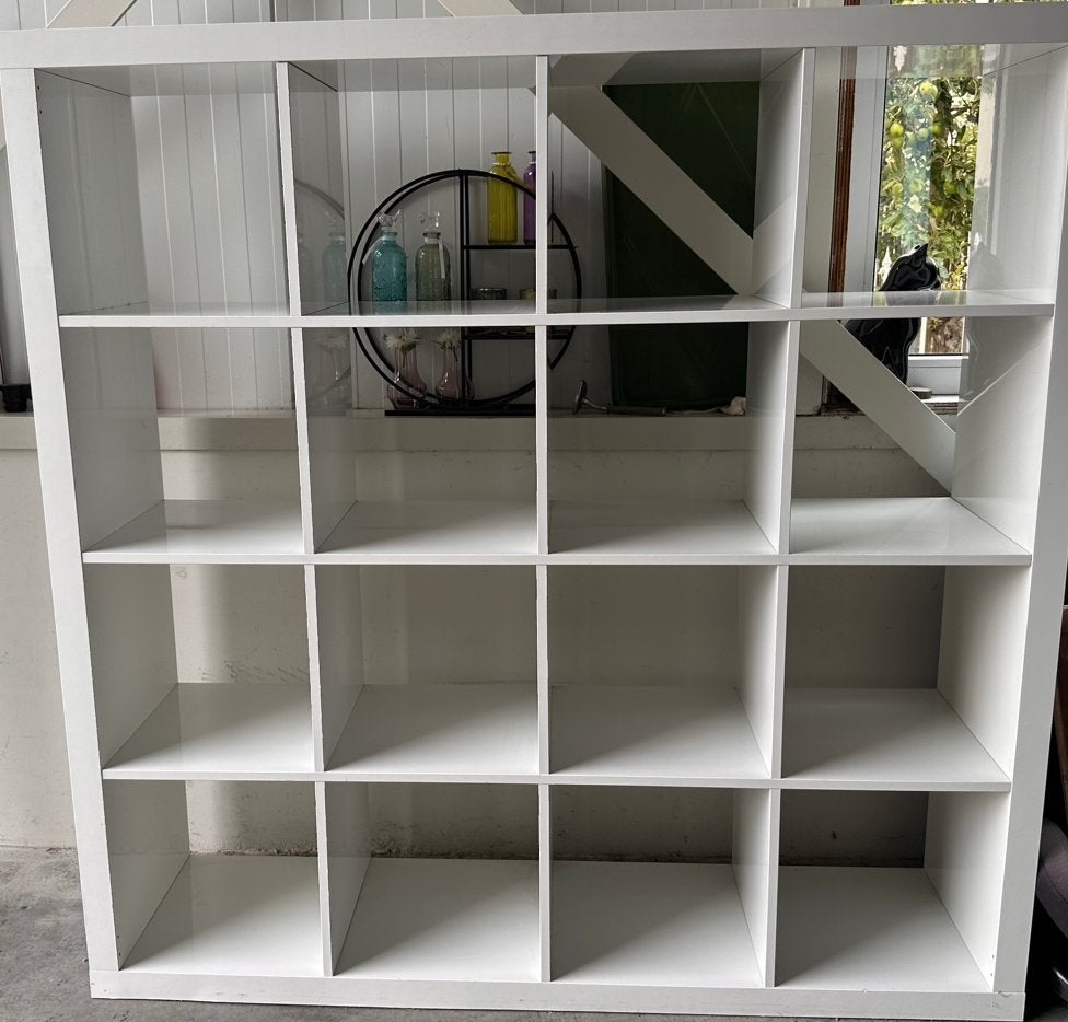 Hoogglans ikea kallax kast, Zo goed als nieuw, Minder dan 100 cm, 25 tot 50 cm, 50 tot 100 cm