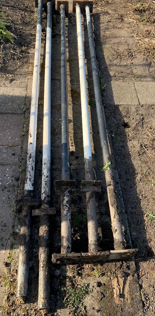 Stalen en PVC buizen, Ophalen, Gebruikt, 250 mm of meer, Overige typen