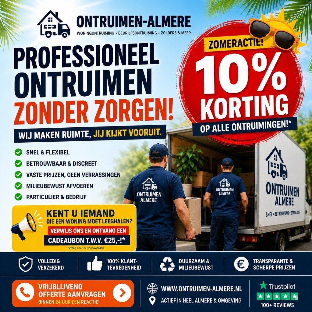 Hulp nodig bij het leeghalen van een woning, Huis en Inrichting, Ophalen