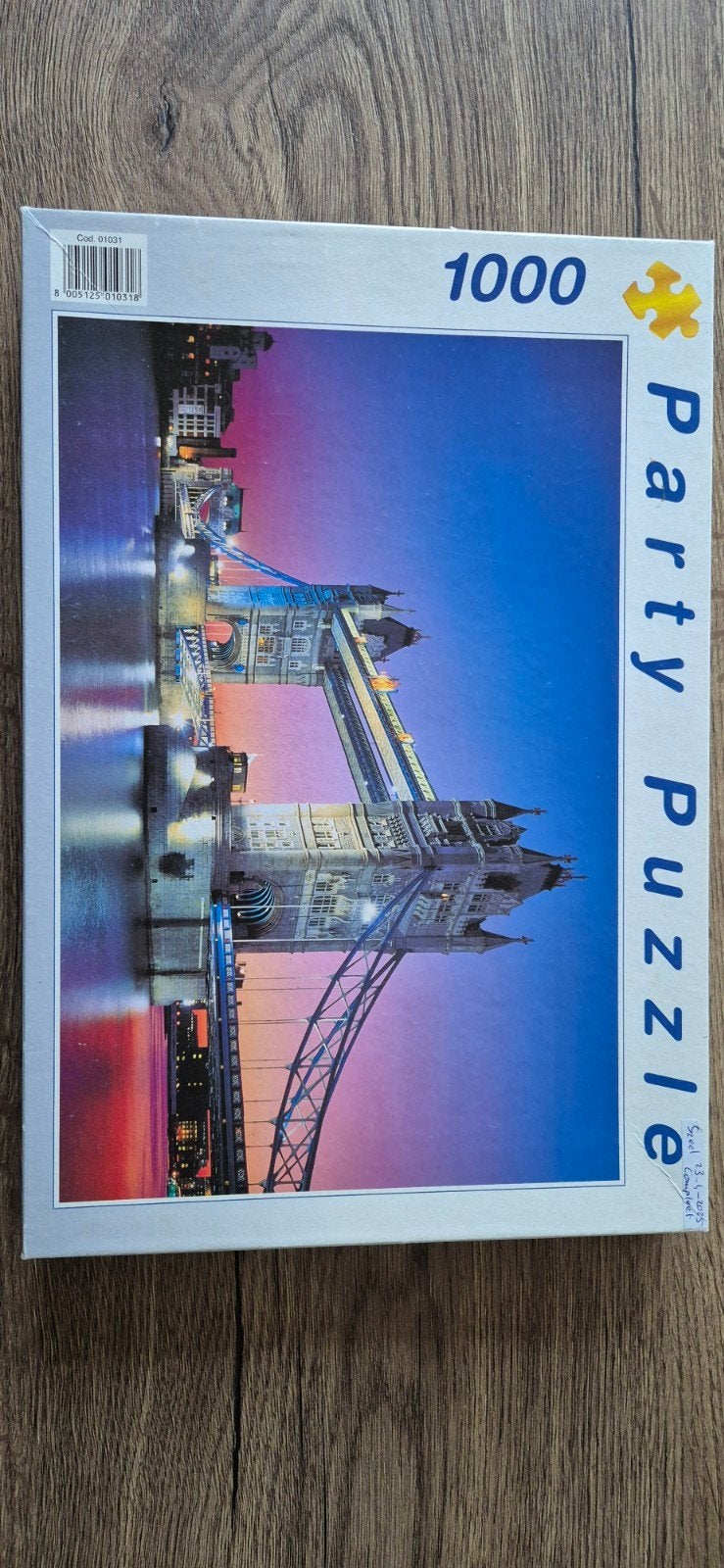 Puzzel Londen, 1000 stukjes, Ophalen of Verzenden, 500 t/m 1500 stukjes, Zo goed als nieuw, Legpuzzel