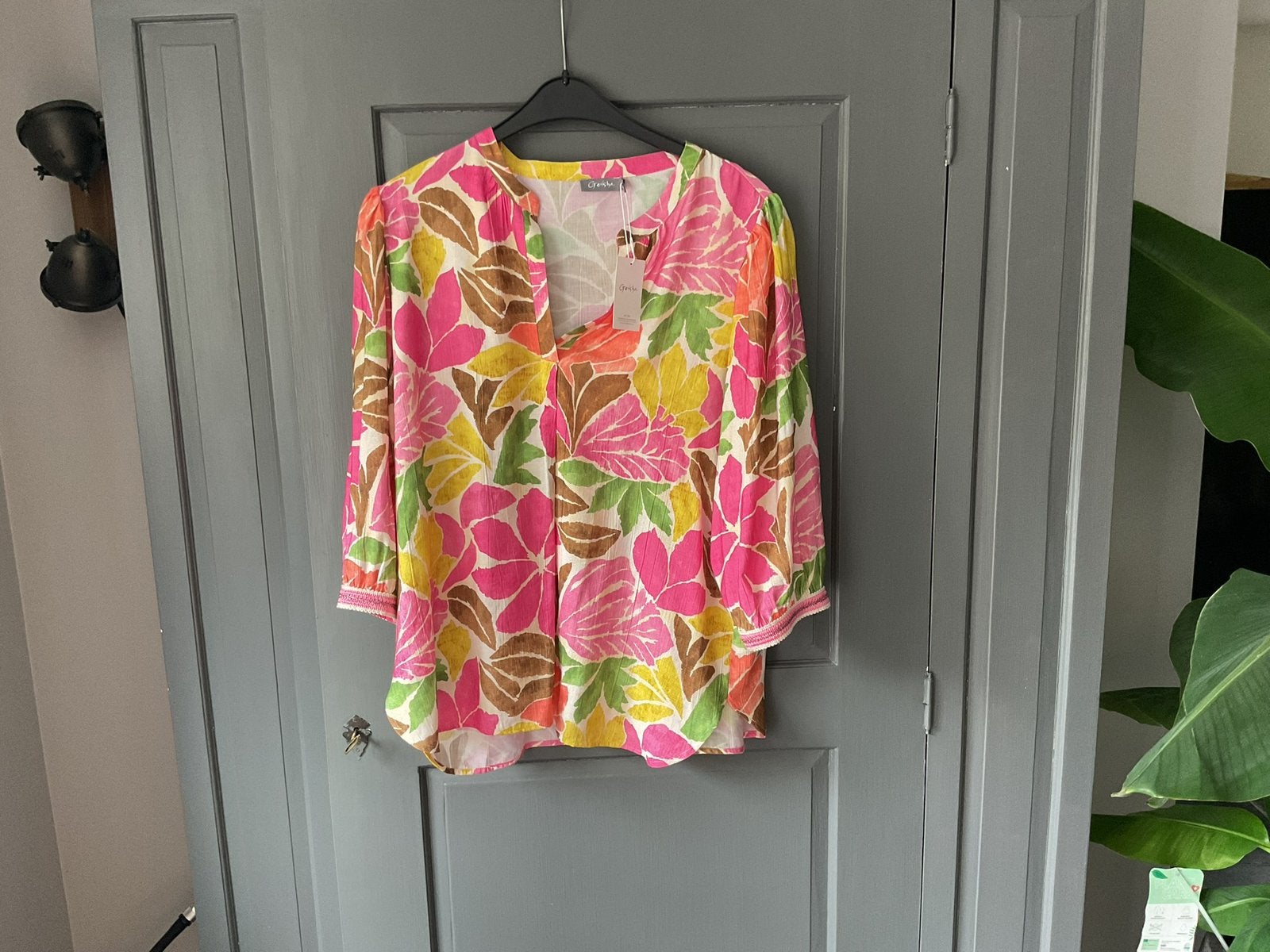 Geisha superleuke blouse mt 44 nieuw!, Kleding | Dames, Blouses en Tunieken, Ophalen of Verzenden, Zo goed als nieuw, Maat 42/44 (L)