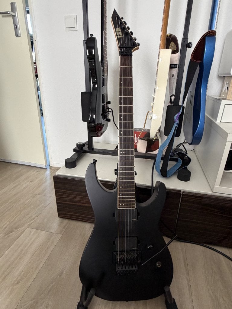 ESP LTD M-400 met HH EMG 81-85 / Floyd Rose, Ophalen, Zo goed als nieuw, Solid body, Overige merken