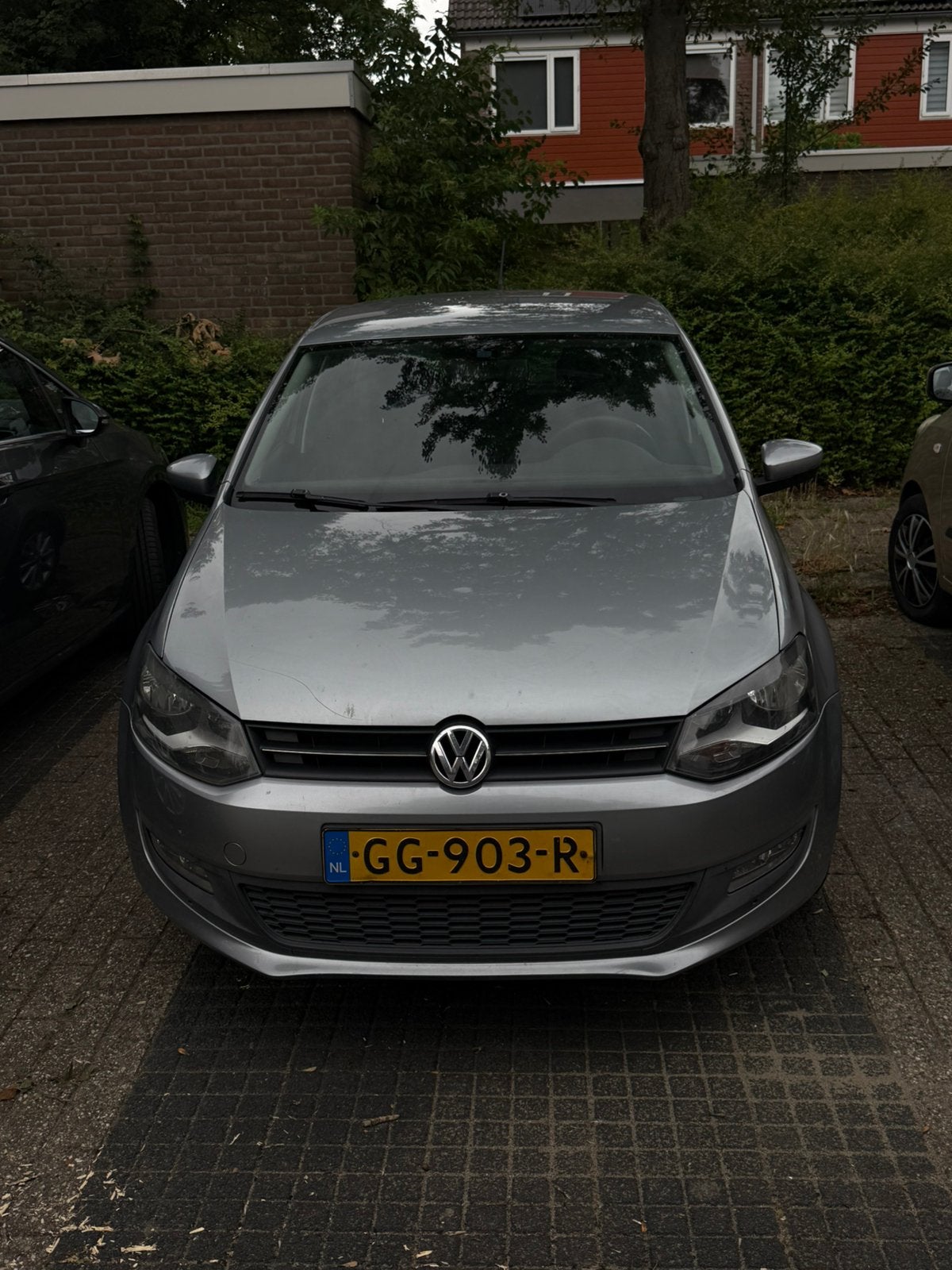 Volkswagen Polo 1.2 51KW 2010 Grijs, Auto's, Voorwielaandrijving, Euro 5, Stof, 40 €/maand