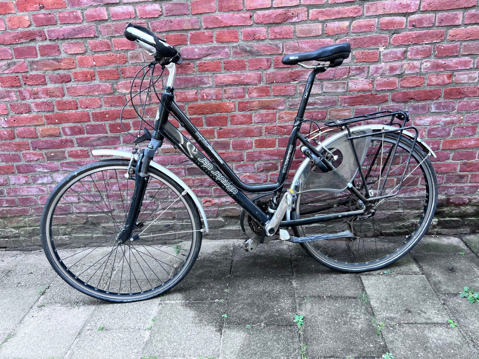 Jan Jansen sporttouring bike voor onderdelen, Minder dan 10 versnellingen, Gebruikt, Velgrem, Ophalen