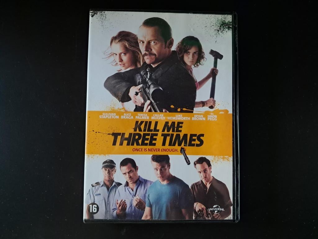 DVD Kill Me Three Times (Simon Pegg / €9 inclusief verzendk), Vanaf 16 jaar, Verzenden, Zo goed als nieuw