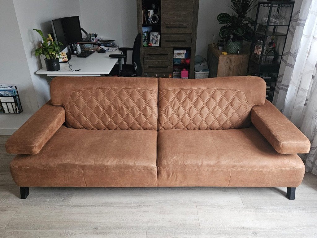 Modern 3-Seater Sofa | 2.5 Years Warranty Left, Huis en Inrichting, Ophalen, Driepersoons, 75 tot 100 cm, Zo goed als nieuw