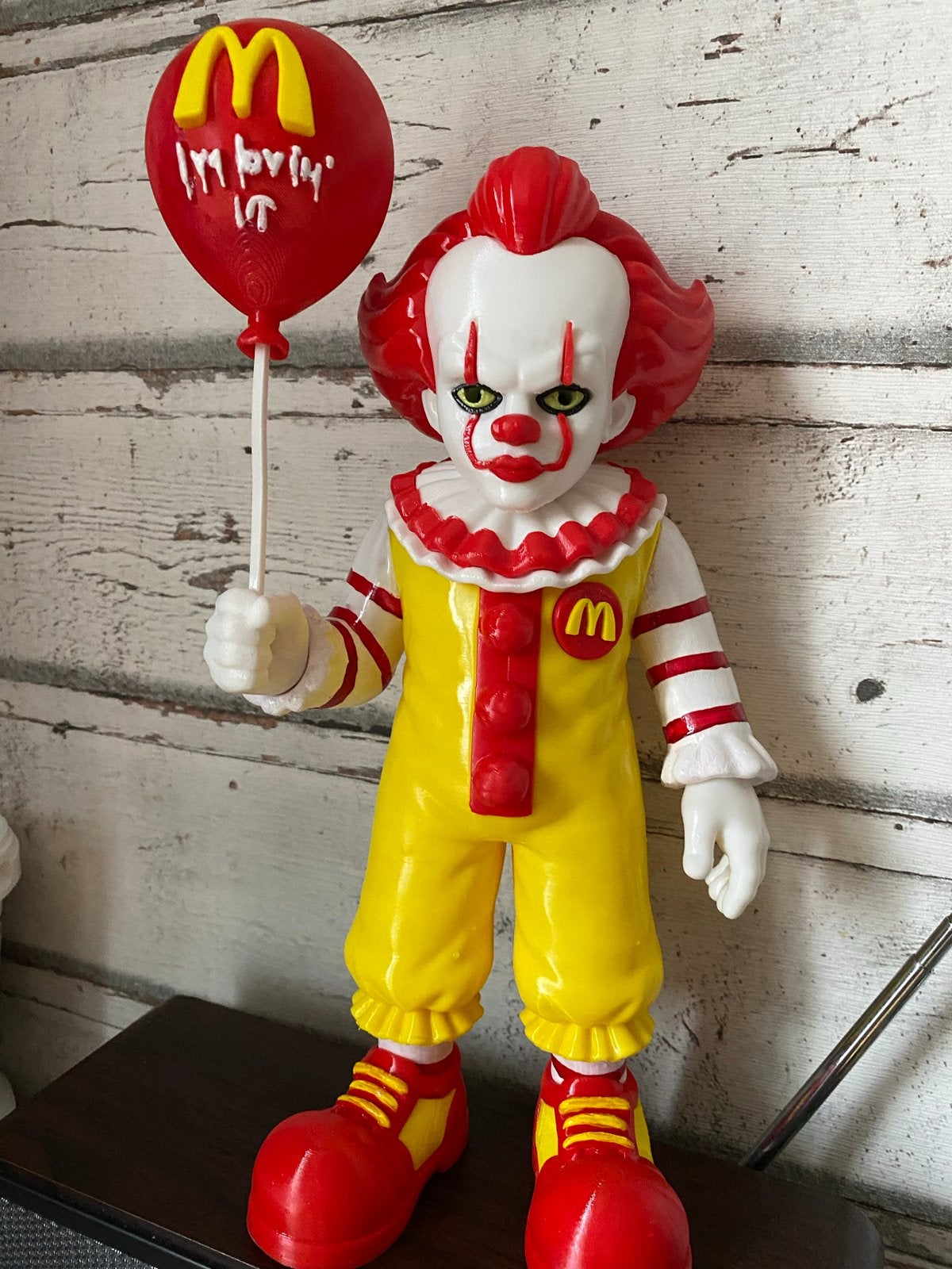 Pennywise Ronald McDonald IT Clown Figuur, Ophalen of Verzenden, Zo goed als nieuw