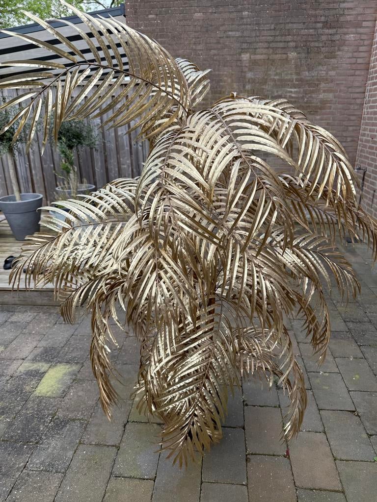 Gouden kunst plant 180cm, Tuin en Terras, Ophalen of Verzenden, Overige soorten, Volle zon