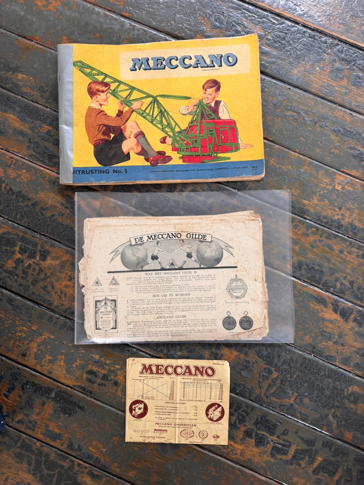 Mecano vintage, Antiek en Kunst, Ophalen