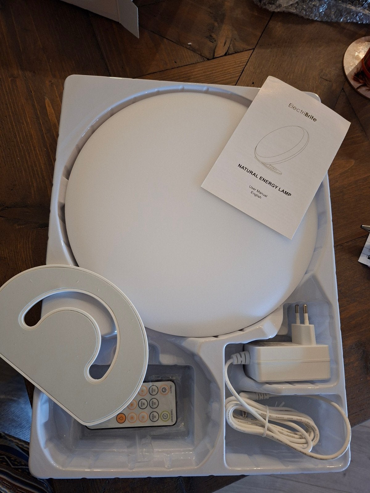 ElectriBrite Daglichtlamp - Nieuw in verpakking, Wit, Overige merken, Met afstandsbediening, Kunststof
