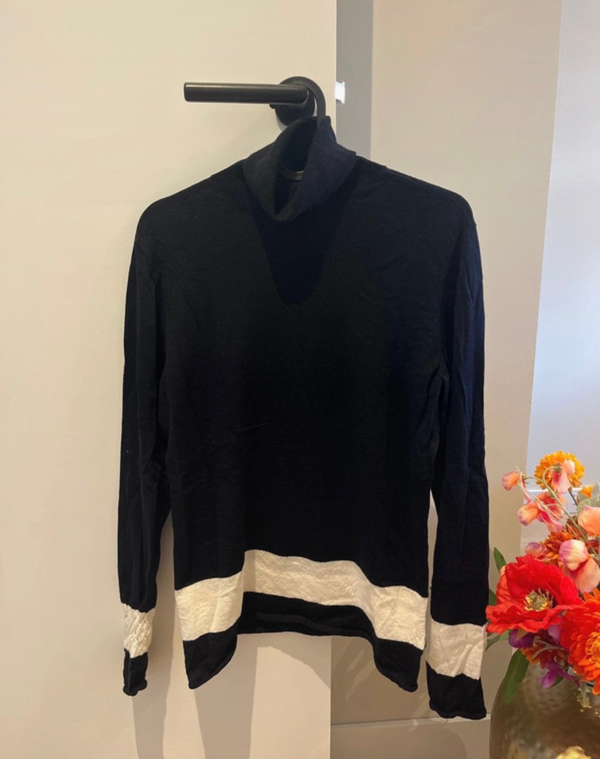 Emporio Armani coltrui maat M, Ophalen of Verzenden, Zo goed als nieuw, Zwart