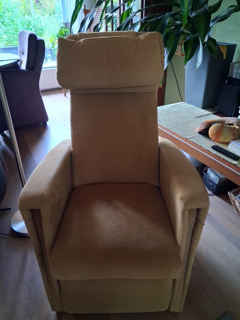 Comfortabele FitFORM relaxfauteuil met sta-op functie, Ophalen, Gebruikt, Modern, Comfort, 75 tot 100 cm