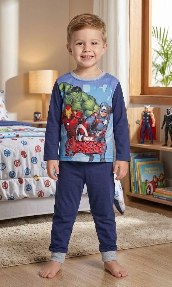 Partij Marvel Avengers pyjama's voor kinderen, Nacht- of Onderkleding, NHP International, Ophalen of Verzenden, Marvel