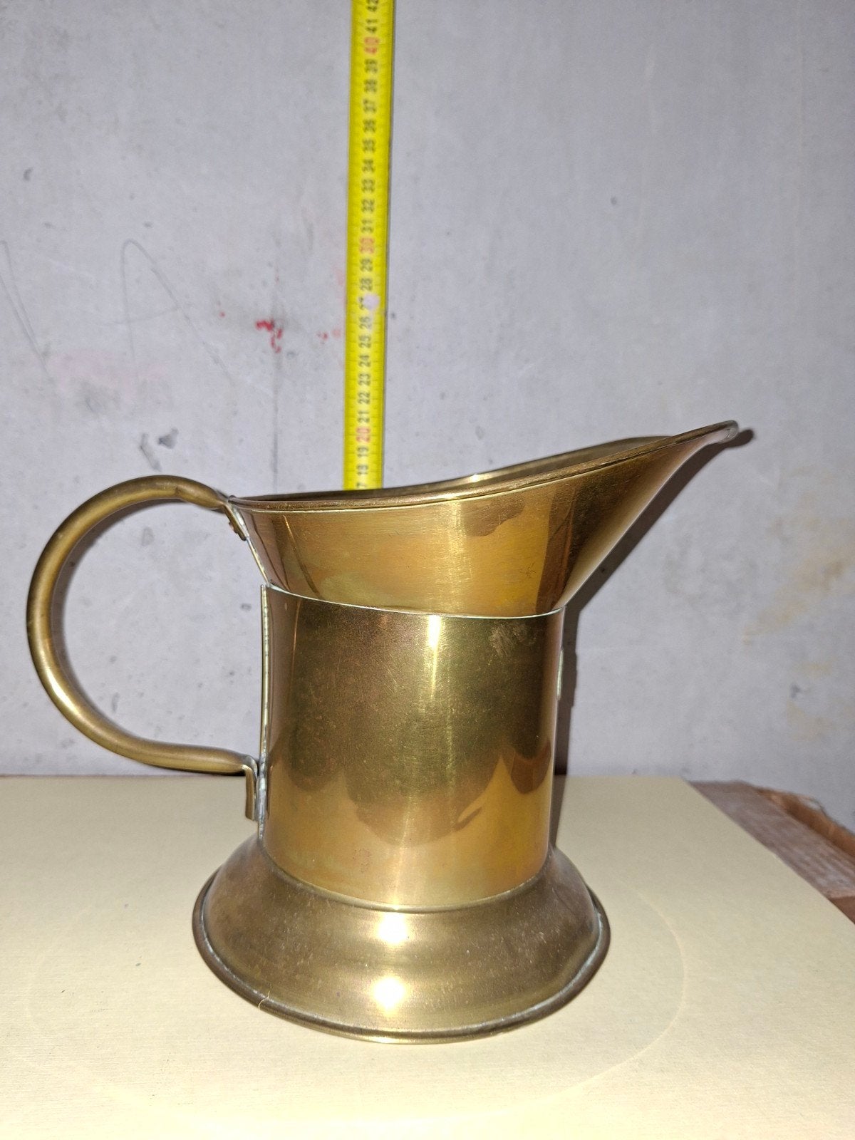 Vintage Koperen Kan - Antieke Waterkan, Antiek en Kunst, Ophalen of Verzenden