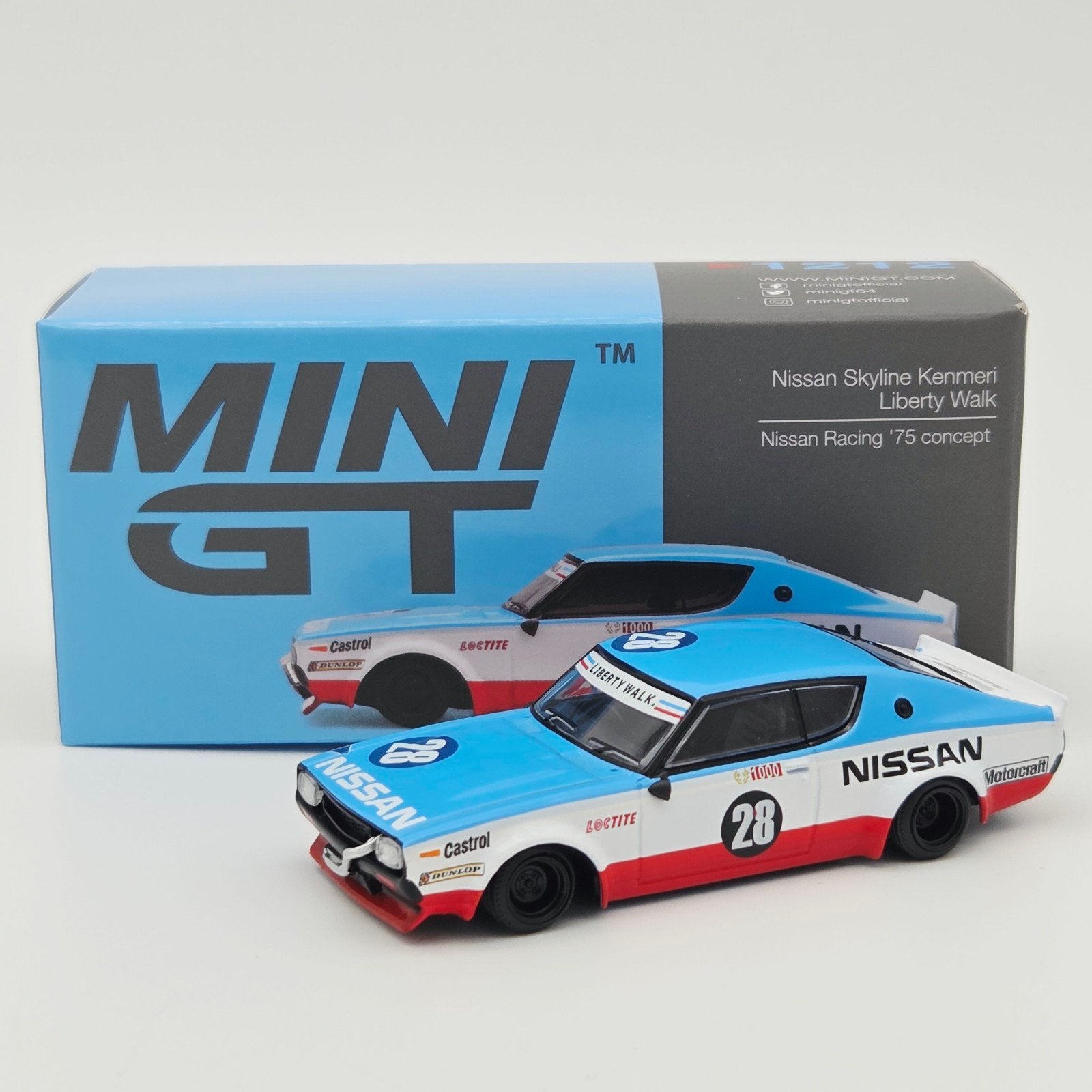 Mini Gt – 2024 Nissan GT-R (KPGC110) Skyline Kenmeri Liberty