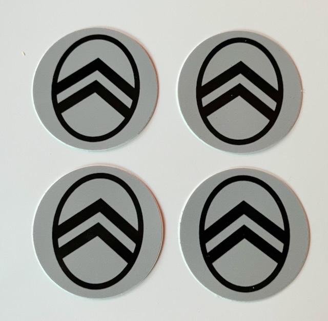 Citroën   velg modern ogo merk embleem stickers 5CM ., Ophalen of Verzenden