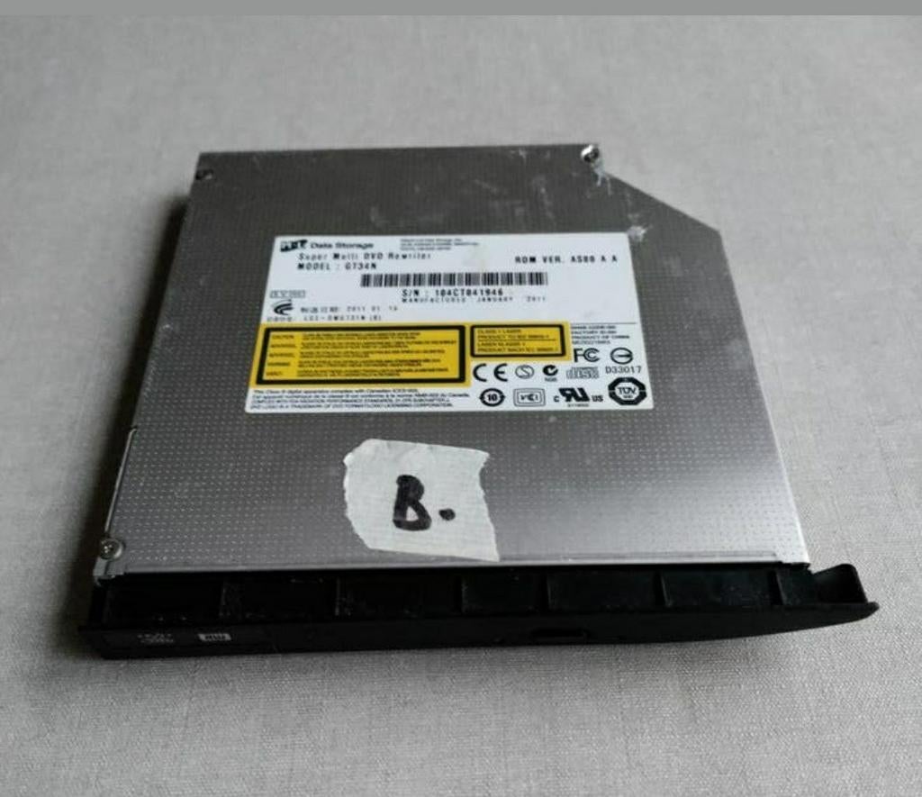 Dvd,CD rom,Rewritable,Disc,intern,DRIVE,Computer,PC, Ophalen of Verzenden, Zo goed als nieuw, Dvd