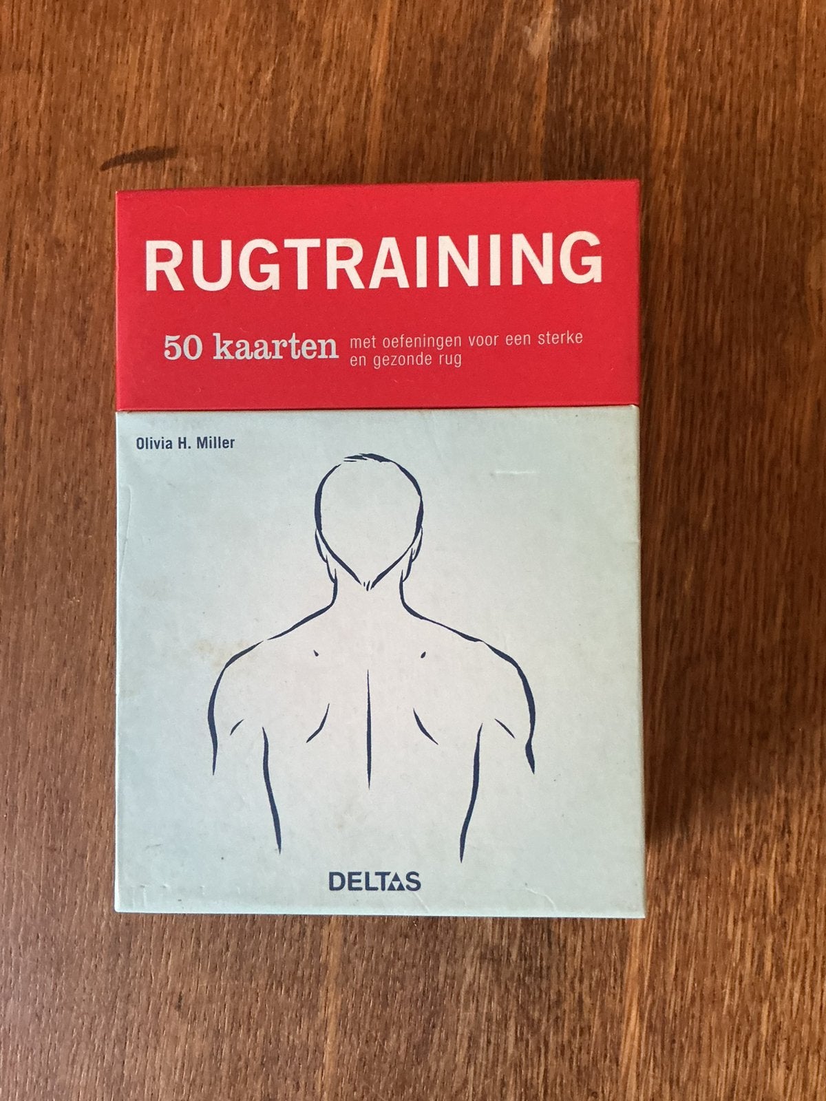 Rugtraining kaarten, Ophalen, Zo goed als nieuw, Apparaat