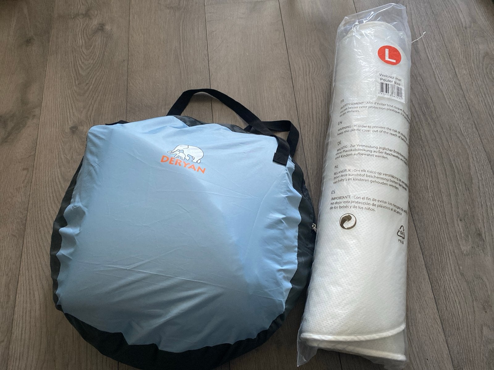 Deryan Peuter Luxe Reisbedje met matras, Ophalen of Verzenden, Zo goed als nieuw, Tot en met 2
