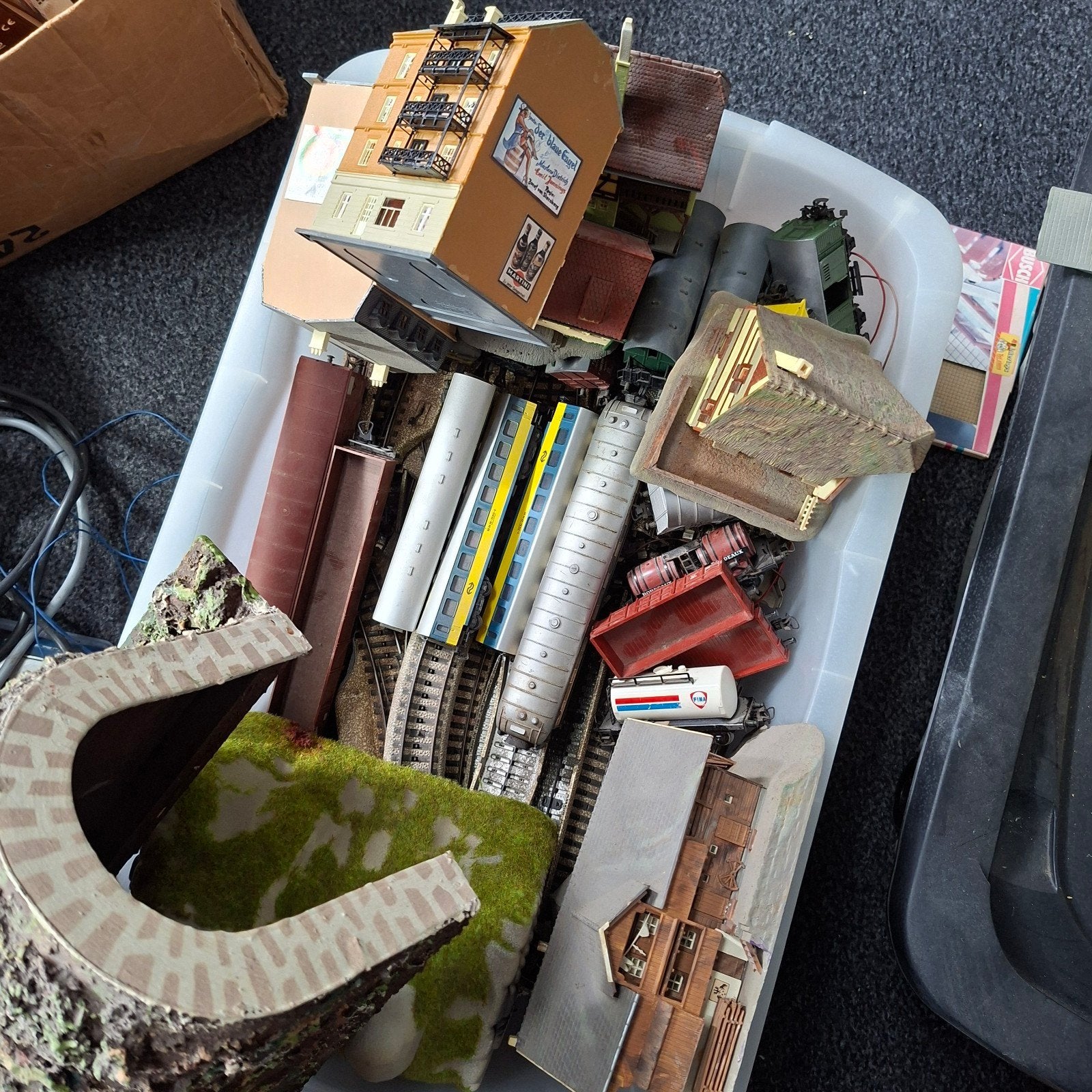 partij modeltrein accessoires en onderdelen, Ophalen, Wisselstroom, Gebruikt, Wagon